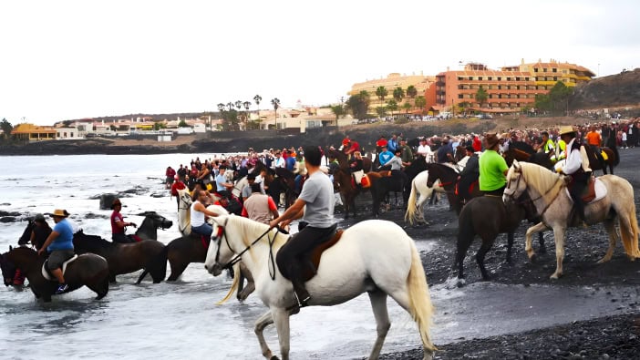 Fiestas San Sebastian Reiter Adeje Teneriffa