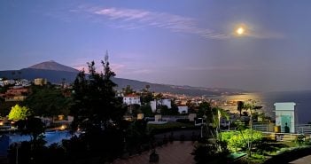 Lieblingsorte Kanaren Puerto de la Cruz Vollmond Elwira Weiss