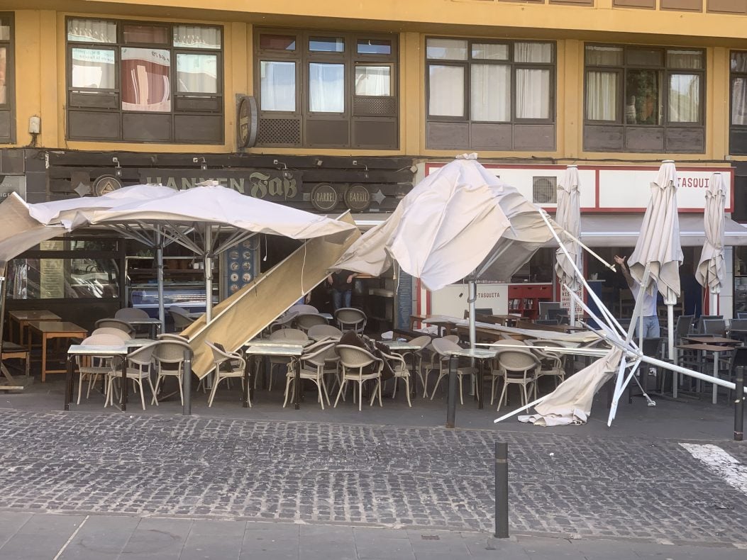 Unwetter Kanaren Nuria Puerto de la Cruz 1
