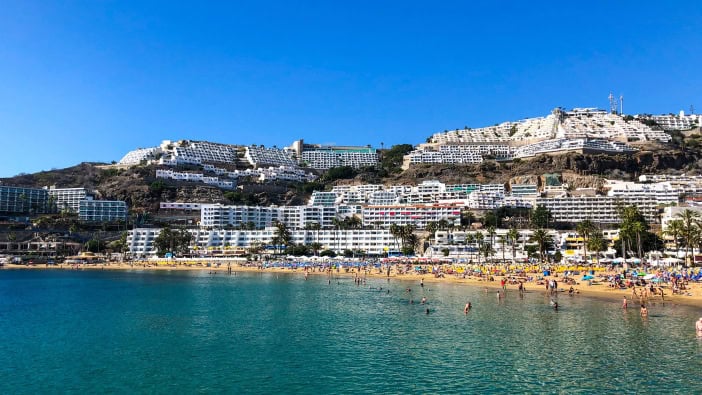 Gran Canaria Touristen Strand Hotels