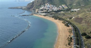 Playa de las Teresitas Strand Teneriffa