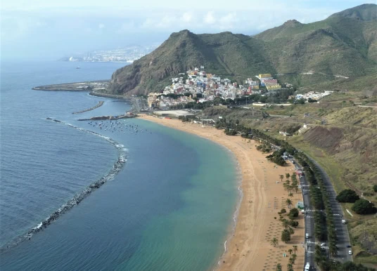 Playa de las Teresitas Strand Teneriffa