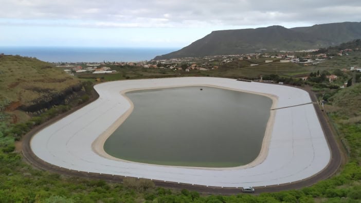 Stausee Valle Molina Teneriffa