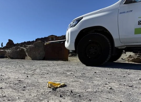 Teide Teneriffa Müll