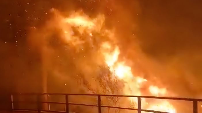 Waldbrand Teneriffa Aussichtspunkt Chipeque 08-2023